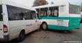 В деревне Атолино столкнулись маршрутка и автобус.В ДТП никто не пострадал